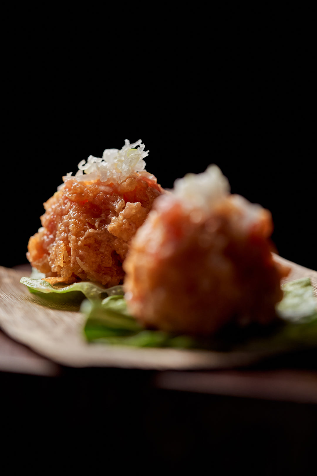 (V) Spicy Vegetable Tartare