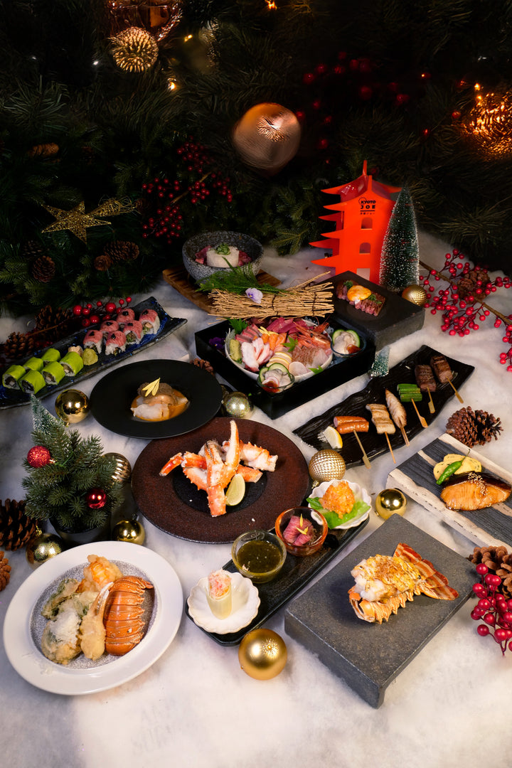 Kyoto Joe Christmas & New Year All-You-Can-Eat Japanese Dinner 2024 (15% Off) [Deposit]